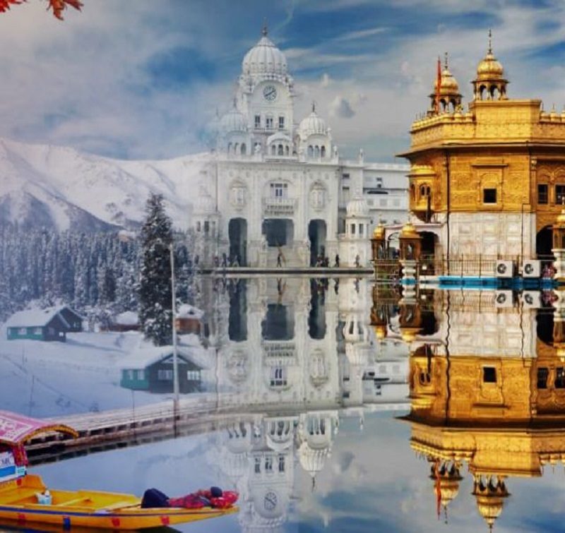 Kashmir With Amritsar Tour package