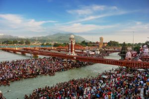 Haridwar is the holiest city and a major Hindu pilgrimage