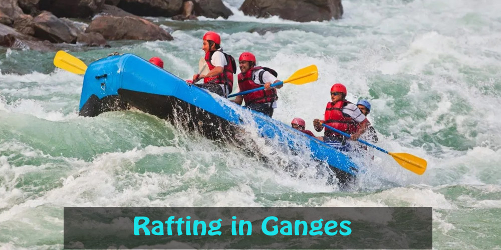 Rafting in Ganges
