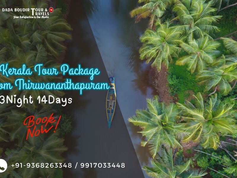 Tour program of Kerala from Thiruvananthapuram
